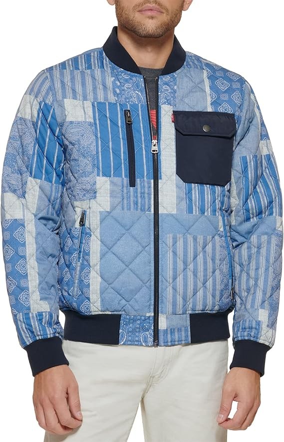 Levi's Men's Levi's Men's Diamond Quilted Bomber Jacket