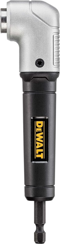 DEWALT Impact Ready 1.5 in Right Angle Drill Attachment, Magnetic Compact Ergonomic 90 Degree Drill Adapter (DWARA120)