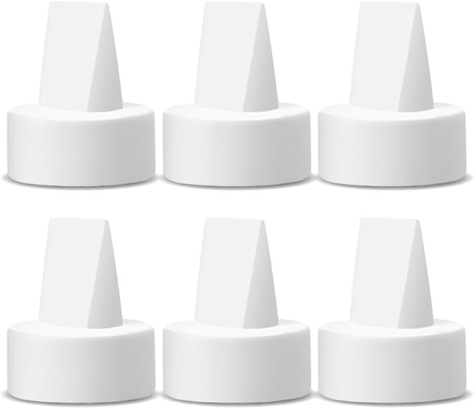 Maymom Duckbill Valves Compatible with Spectra S1 S2 9 Plus Dew 350 Not Original Spectra Pump Parts S2 Accessories Replace Valve (White, 6ct)