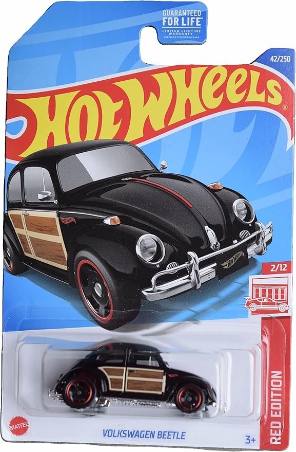 Hot Wheels Volkswagen Beetle, Red Edition 2/12