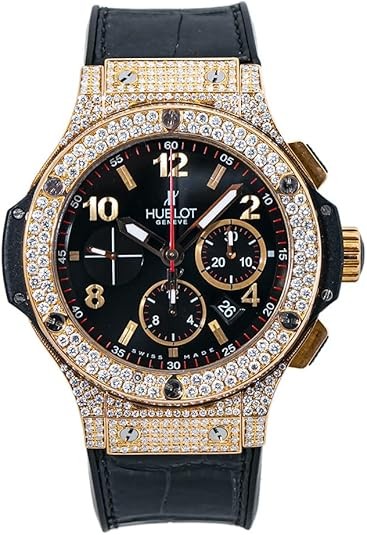 Hublot Big Bang 301.PX.130.RX.174 Diamonds 18K Rose Gold Mens Watch 45MM
