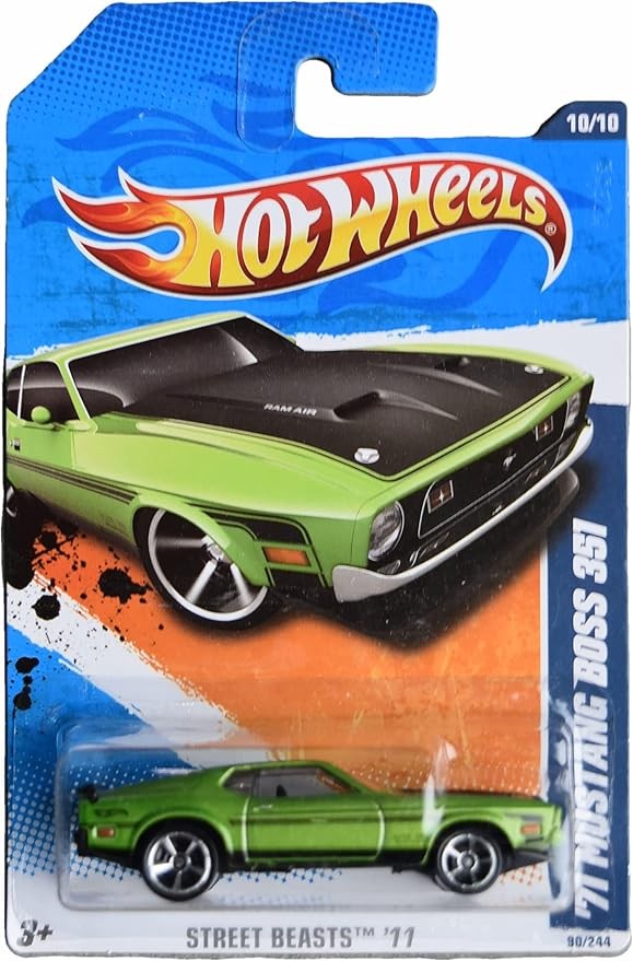 Hot Wheels '71 Mustang Boss 351, Street Beasts '11 10/10
