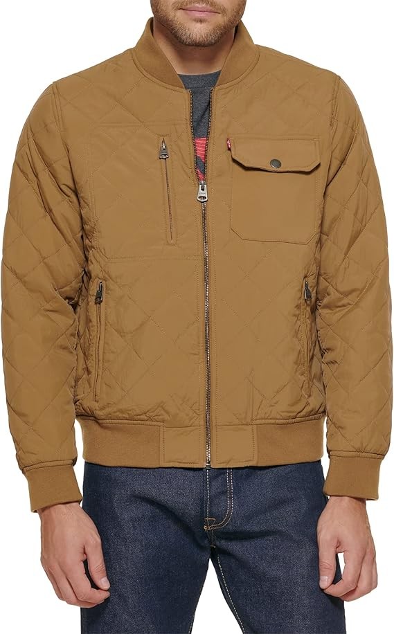 Levi's Men's Levi's Men's Diamond Quilted Bomber Jacket
