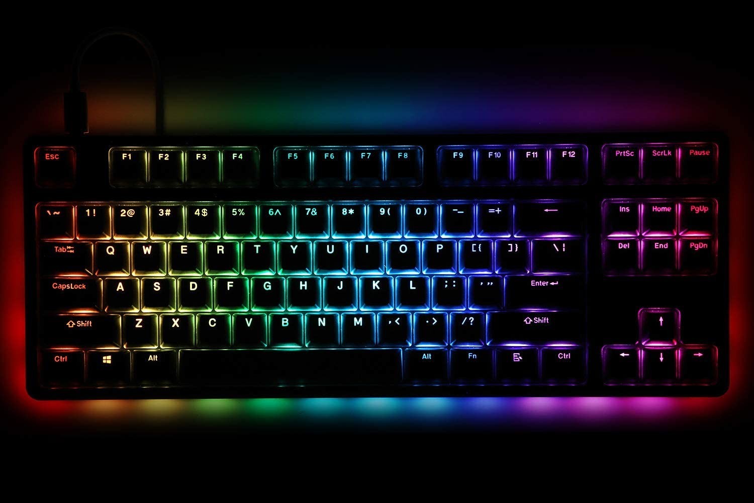 Razer Blackwindow Elite Keyboard and Desktop