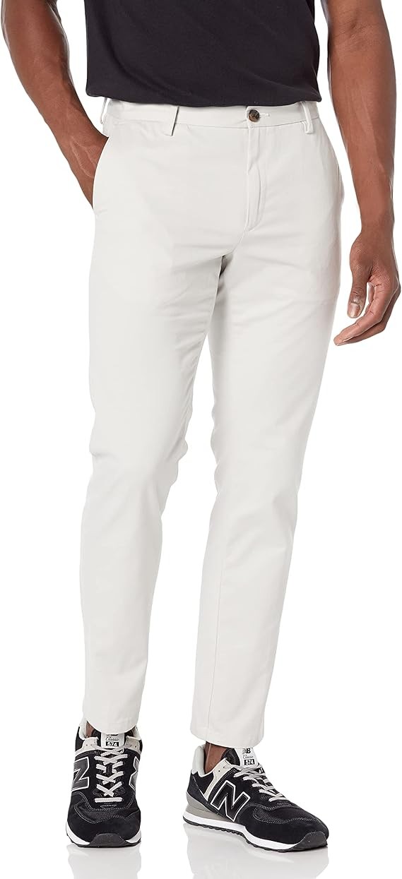 Amazon Essentials Men's Slim-Fit Wrinkle-Resistant Flat-Front Chino Pant